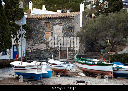 Port Lligat, Catalonia, Costa Brava, Spagna, Europa Foto Stock