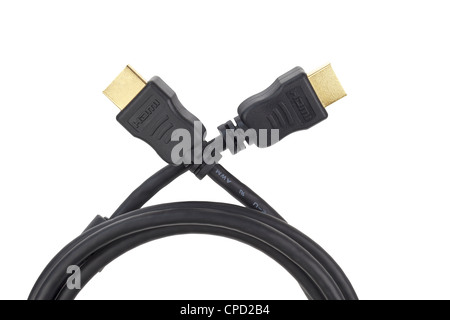 Cavo HDMI Foto Stock