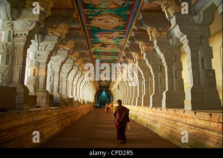 Ramanatha Swami, Rameswaram, Tamil Nadu, India, Asia Foto Stock