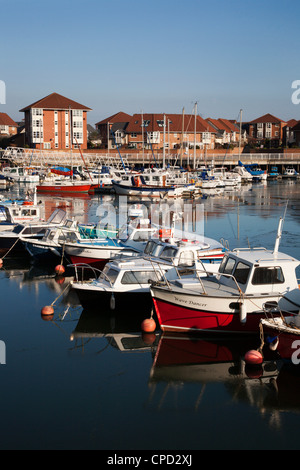 Sunderland Marina, Sunderland, Tyne and Wear, England, Regno Unito, Europa Foto Stock