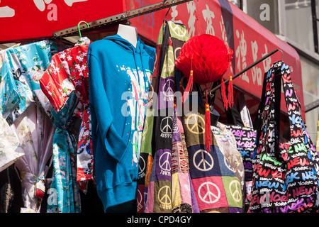 Negozio di souvenir, Chinatown, NYC Foto Stock