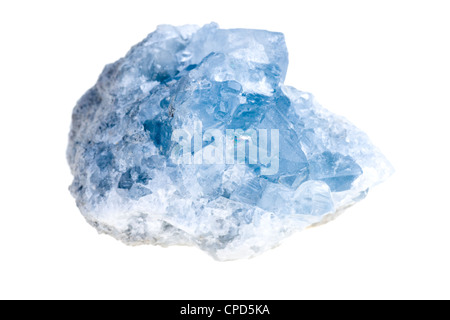 Celestite minerale Foto Stock