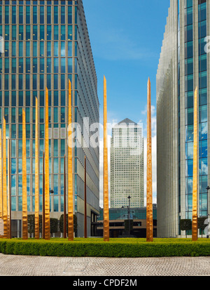 Cartier Circle, Canary Wharf. Foto Stock