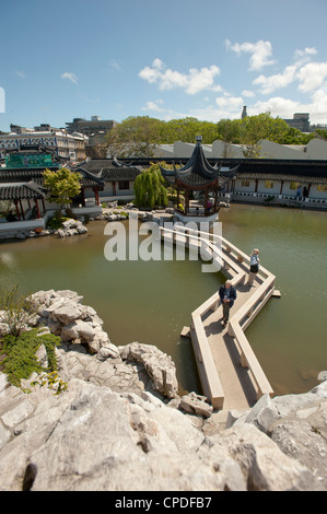 Giardino Cinese, Dunedin, Otago, South Island, in Nuova Zelanda, Pacific Foto Stock