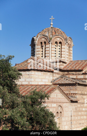 La Chiesa dei Santi Apostoli, Antica Agora, Atene, Grecia, Europa Foto Stock