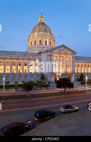 City Hall, Civic Center Plaza San Francisco, California, Stati Uniti d'America, America del Nord Foto Stock