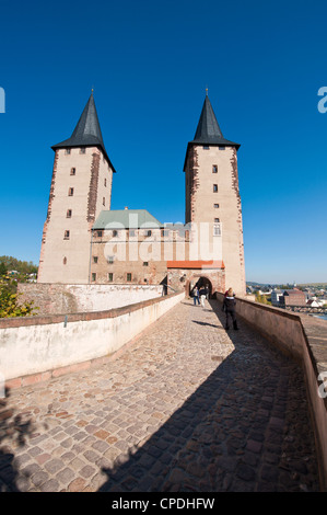 Rochlitz Castello, Rochlitz, in Sassonia, Germania, Europa Foto Stock
