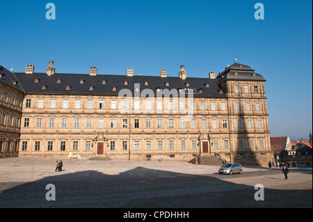 Il Neue Residenz (Palazzo Nuovo), Bamberg, Sito Patrimonio Mondiale dell'UNESCO, Baviera, Germania, Europa Foto Stock