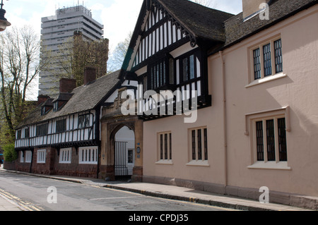 Vecchia scuola Bablake e Bond l'Ospedale, Coventry, Regno Unito Foto Stock