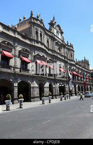 Palacio Municipal, Municipio, Puebla, Centro Storico, Patrimonio Mondiale dell Unesco, stato di Puebla, Messico, America del Nord Foto Stock