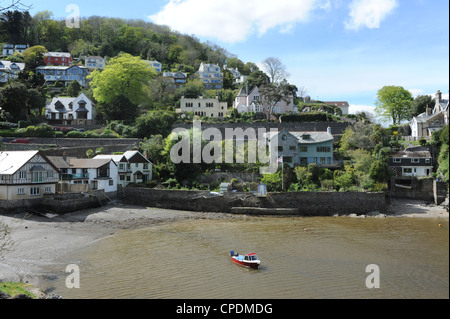 Warfleet Cove a Dartmouth Devon UK Foto Stock