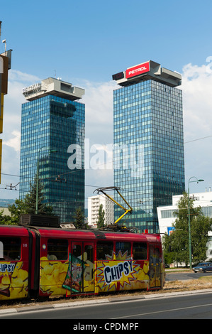 Twin Towers, Sarajevo, Bosnia ed Erzegovina, Europa Foto Stock