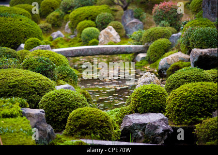 Hojo Hasso (Zen) Giardino, Tofuku-ji, Kyoto, Giappone, Asia Foto Stock