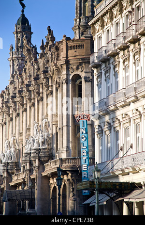 Paseo de Marti (Prado), Havana, Cuba, West Indies, America Centrale Foto Stock