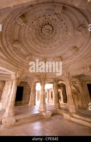 Chaumukha Temple, Ranakpur, Rajasthan, India, Asia Foto Stock