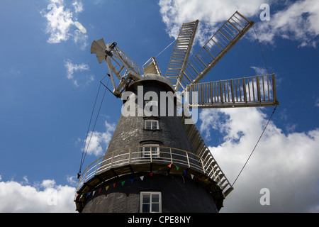 Il mulino a vento di heckington lincolnshire England Regno Unito Foto Stock