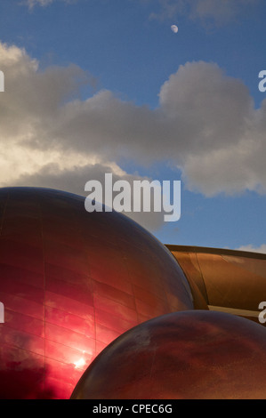 Lo spazio della missione di attrazione turistica di Walt Disney Epcot Resort, Orlando, Florida, Stati Uniti d'America. Foto Stock