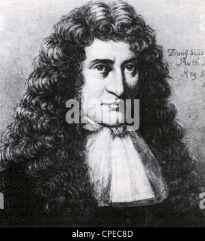 DENIS PAPIN (1647- c1712) fisico francese e inventore del digestivo a vapore Foto Stock