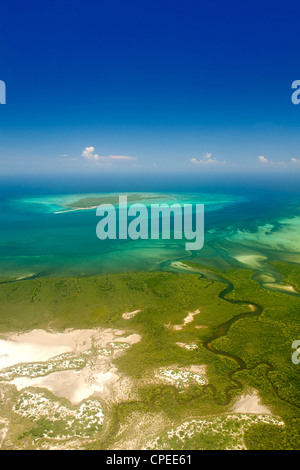 Quisiva isola nell'arcipelago Quirimbas al largo delle coste del Mozambico. Foto Stock