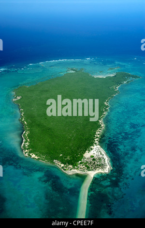 Quisiva isola nell'arcipelago Quirimbas al largo delle coste del Mozambico. Foto Stock