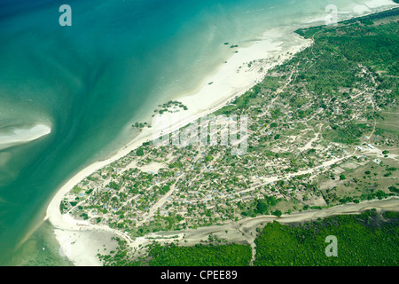 Quirimba isola nell'arcipelago Quirimbas al largo delle coste del Mozambico. Foto Stock