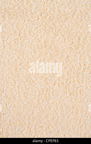 Asciugamano, texture di sfondo ravvicinamento del frammento di materiale Foto Stock