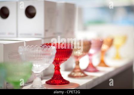 Finnish design vetro Fabbrica e Museo Iittala Finlandia Scandinavian Foto Stock