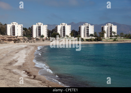 Località mediterranea Isla Plana, Regione Murcia, Spagna Foto Stock