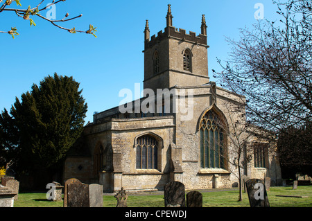 San Edward's Chiesa, Stow-su-il-Wold, Gloucestershire, England, Regno Unito Foto Stock