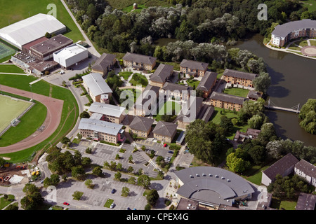 Vista aerea della York University Foto Stock