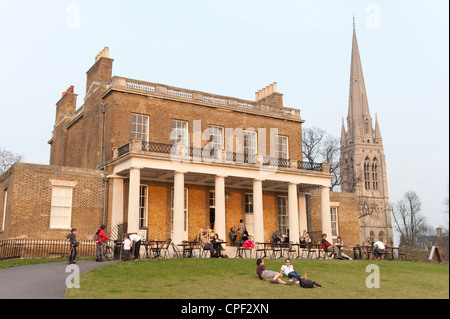 Clissold casa in Clissold Park, Hackney, Londra, Inghilterra, Regno Unito Foto Stock