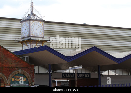 Cleethorpes Resort in Lincolnshire Costa sul mare Foto Stock