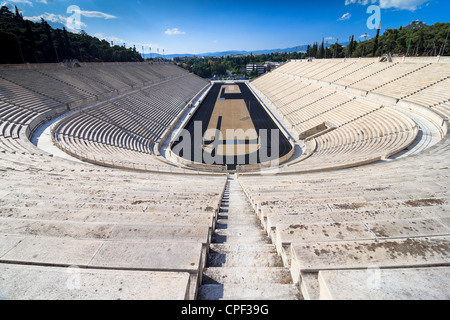 Panathinaiko Stadium ad Atene in Grecia Foto Stock