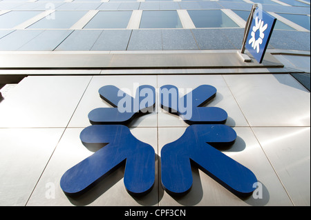 Royal Bank of Scotland logo, England, Regno Unito Foto Stock