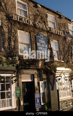 Black Swan Hotel, Leyburn, Wensleydale Yorkshire Dales Foto Stock