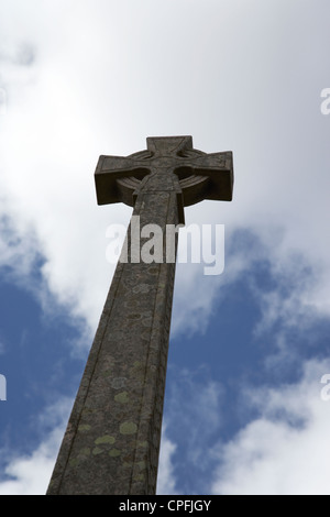 Glencoe massacro memorial in Glen Coe Highlands della Scozia uk Foto Stock