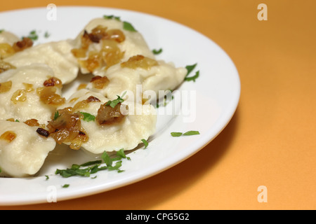 Pierogi polacco Foto Stock