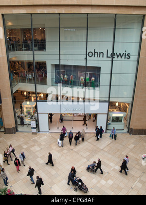 John Lewis shop, Grand Arcade, Cambridge, Regno Unito Foto Stock