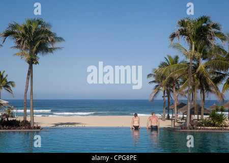 Viste Furama Beach Resort il 2 marzo 2012 di Da Nang, Vietnam Foto Stock