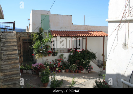 Istron Kalo Horio, Agios Nikolaos, Golfo di Mirabello, Lassithi, Creta, Grecia, Mediterraneo, Europa Foto Stock