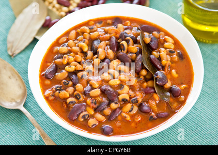 Stufato di fagioli Foto Stock