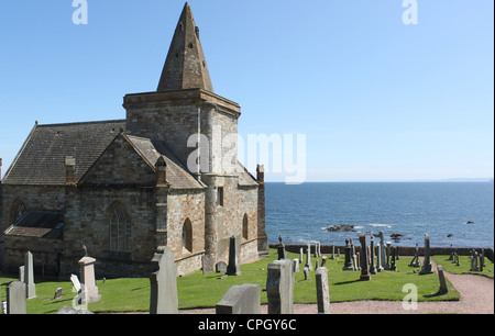 St Monans chiesa, Fife, Scozia Foto Stock