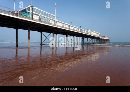 Paignton Pier Devon England Regno Unito Foto Stock