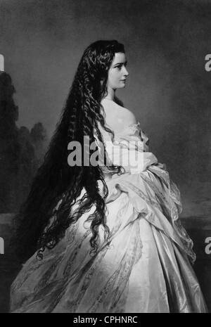 L'imperatrice Elisabetta d'Austria Foto Stock