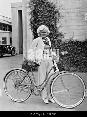 Jean Harlow, 1933 Foto Stock