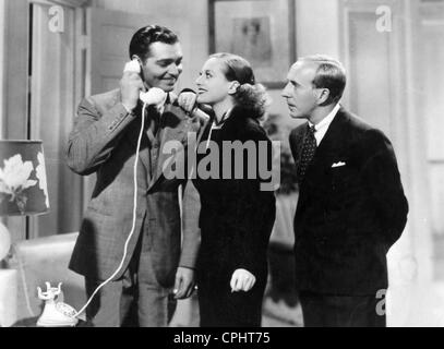 Clark Gable e Joan Crawford in 'rinunciare a tutti gli altri", 1934 Foto Stock