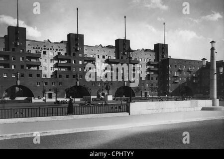 Karl-Marx-Hof in Vienna-Heiligenstadt, 1932 Foto Stock