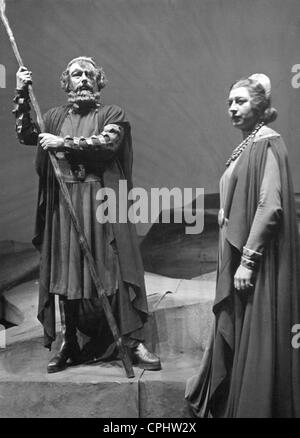 Nibelungen scena di Richard Wagner Foto Stock