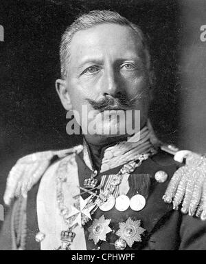 Il Kaiser Guglielmo II Foto Stock