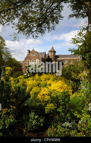 Hanham Court Gardens Near Bath, casa del giardino designer Julian e Isabel Bannerman Aprile 2009 Foto Stock